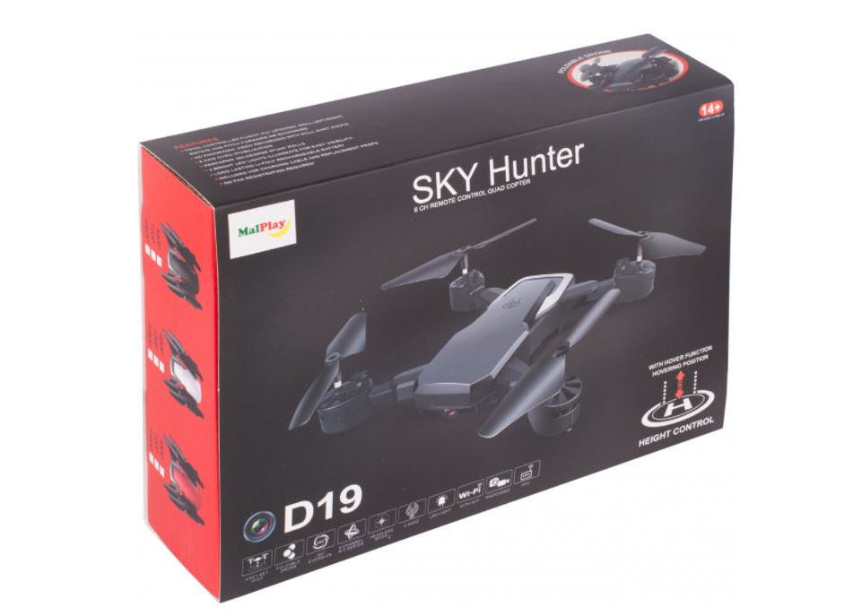 Quadcopter teleghidat, 2.4 GHz 6CH, MalPlay, 108704