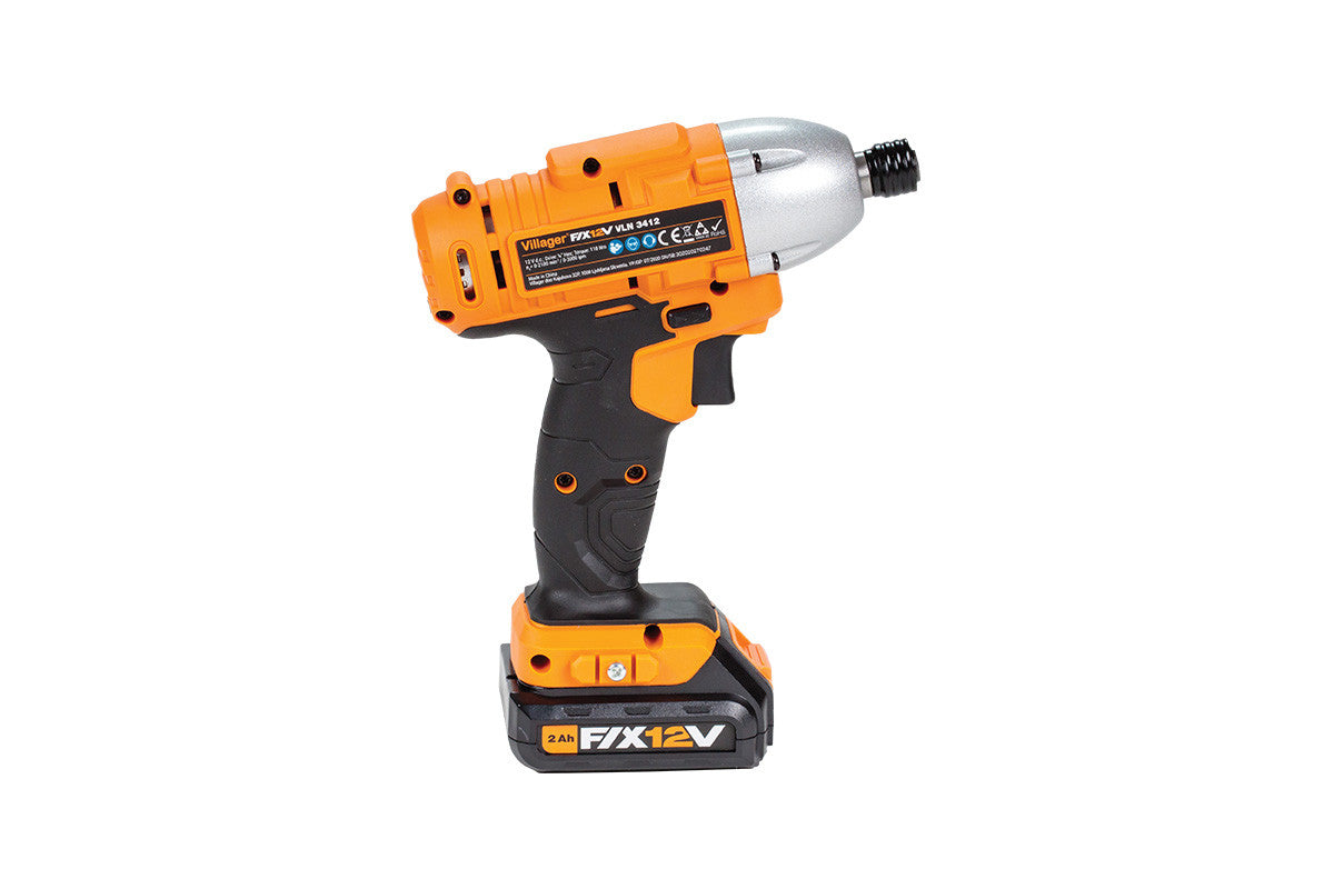 Masina de insurubat/gaurit cu impact FIX 12 VLN 3412-2BSC, Villager VL066164