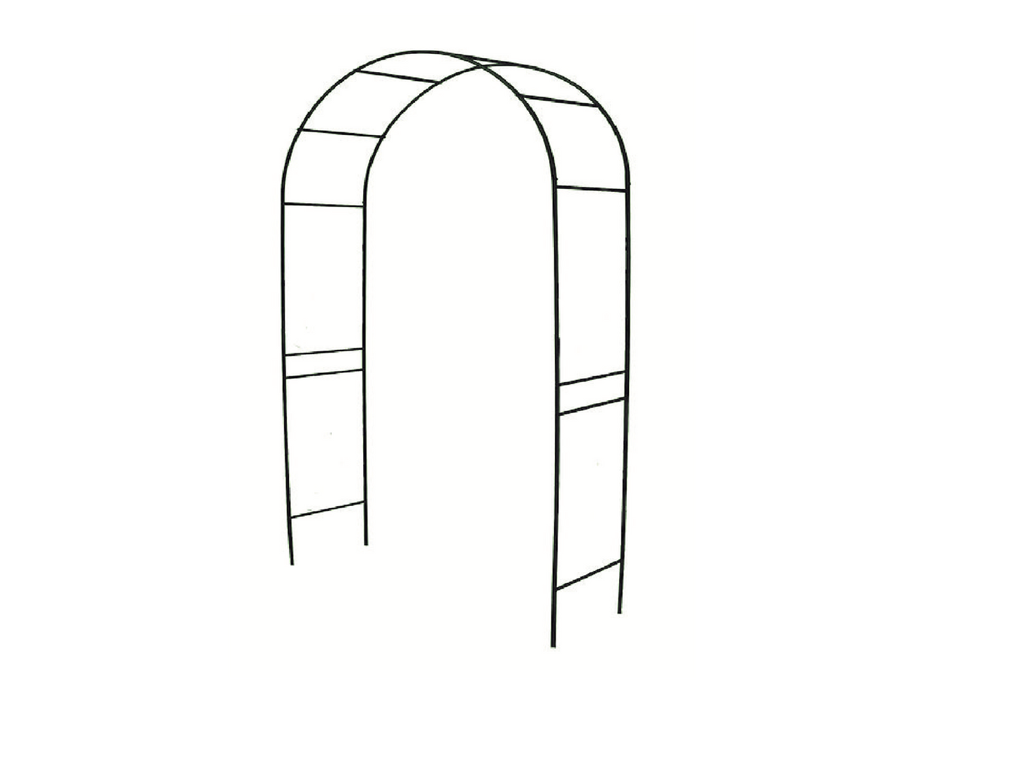 Cadru metalic pentru flori 2,4 *1,40*0,37m Topgarden 389907