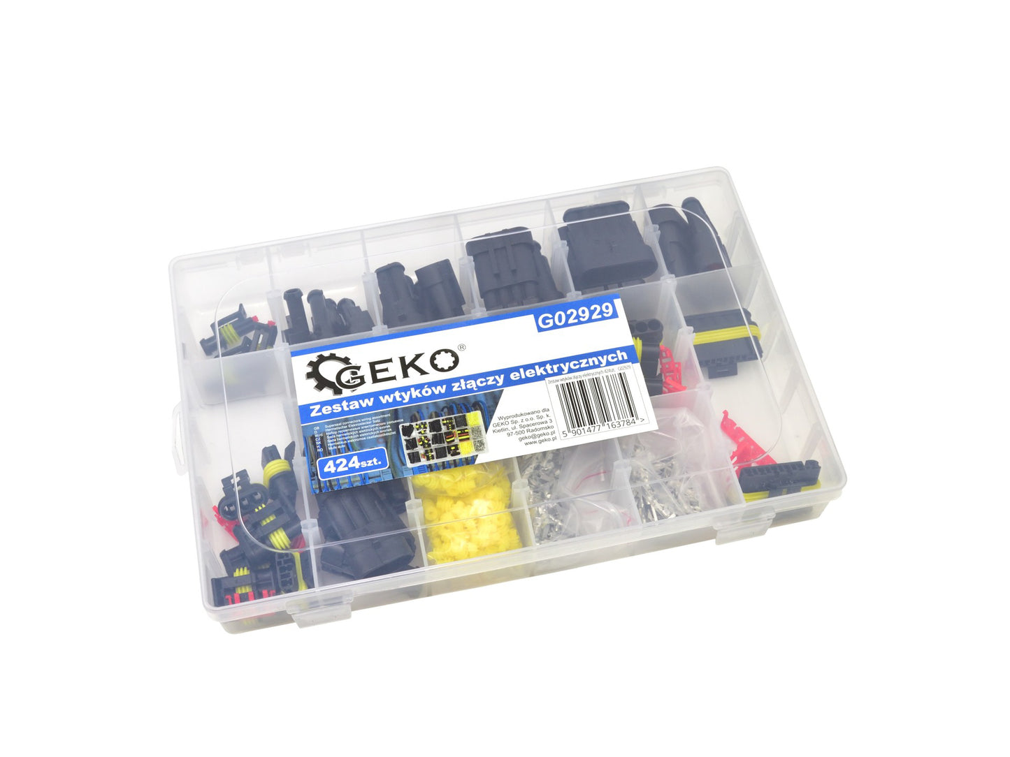 Set 42 conectori electrici Geko G02929