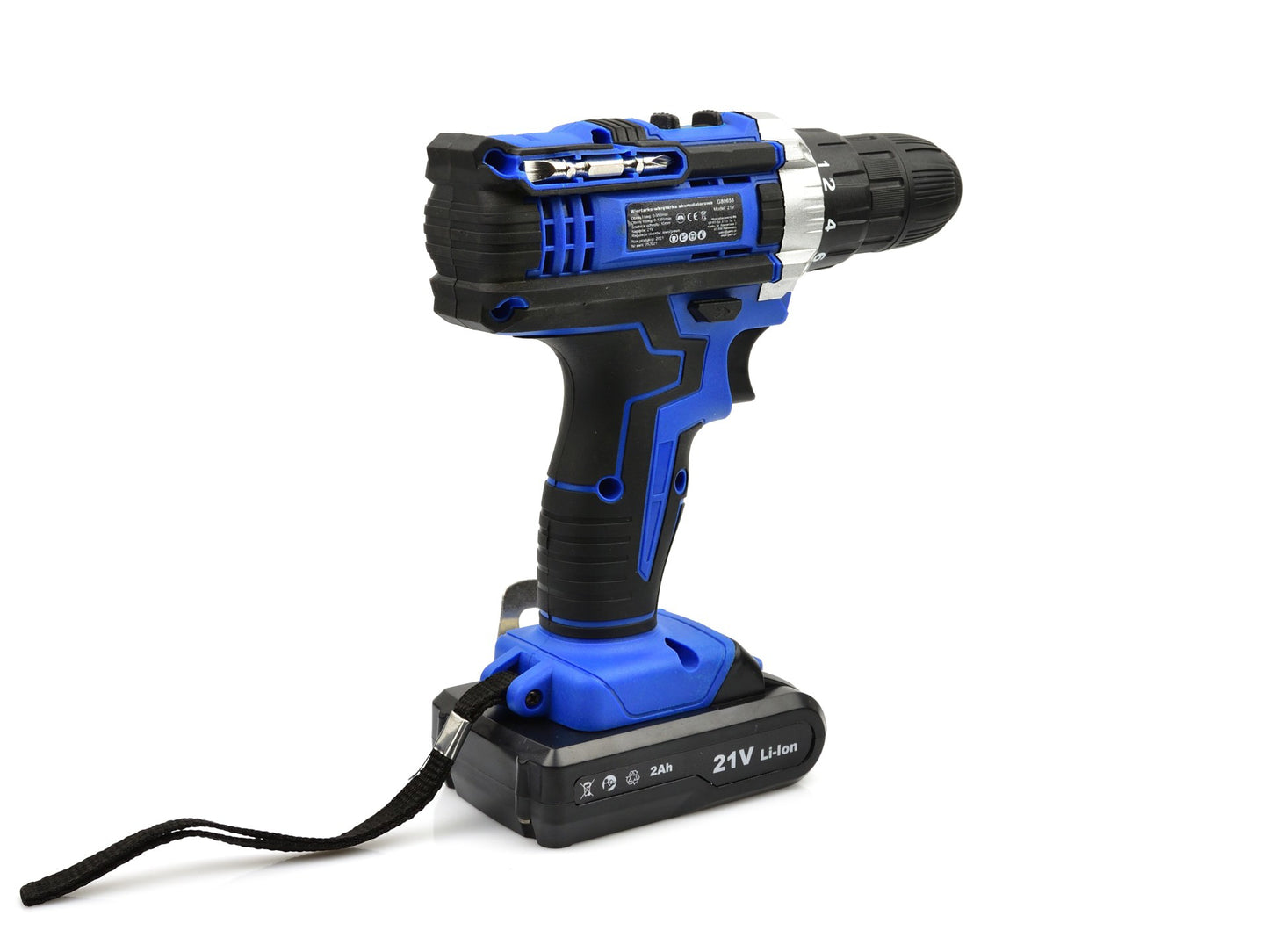 Autofiletanta cu doi acumulatori 21V, Geko G80655