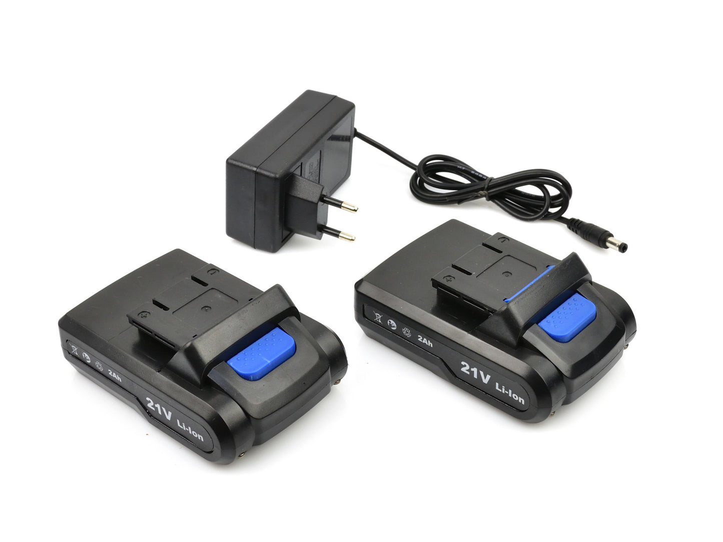 Autofiletanta cu doi acumulatori 21V, Geko G80655