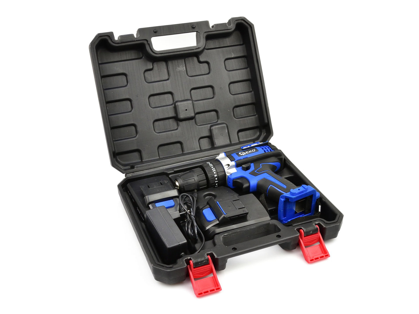 Autofiletanta cu impact, 21V si doi acumulatori 2x 2ah, Geko G80656