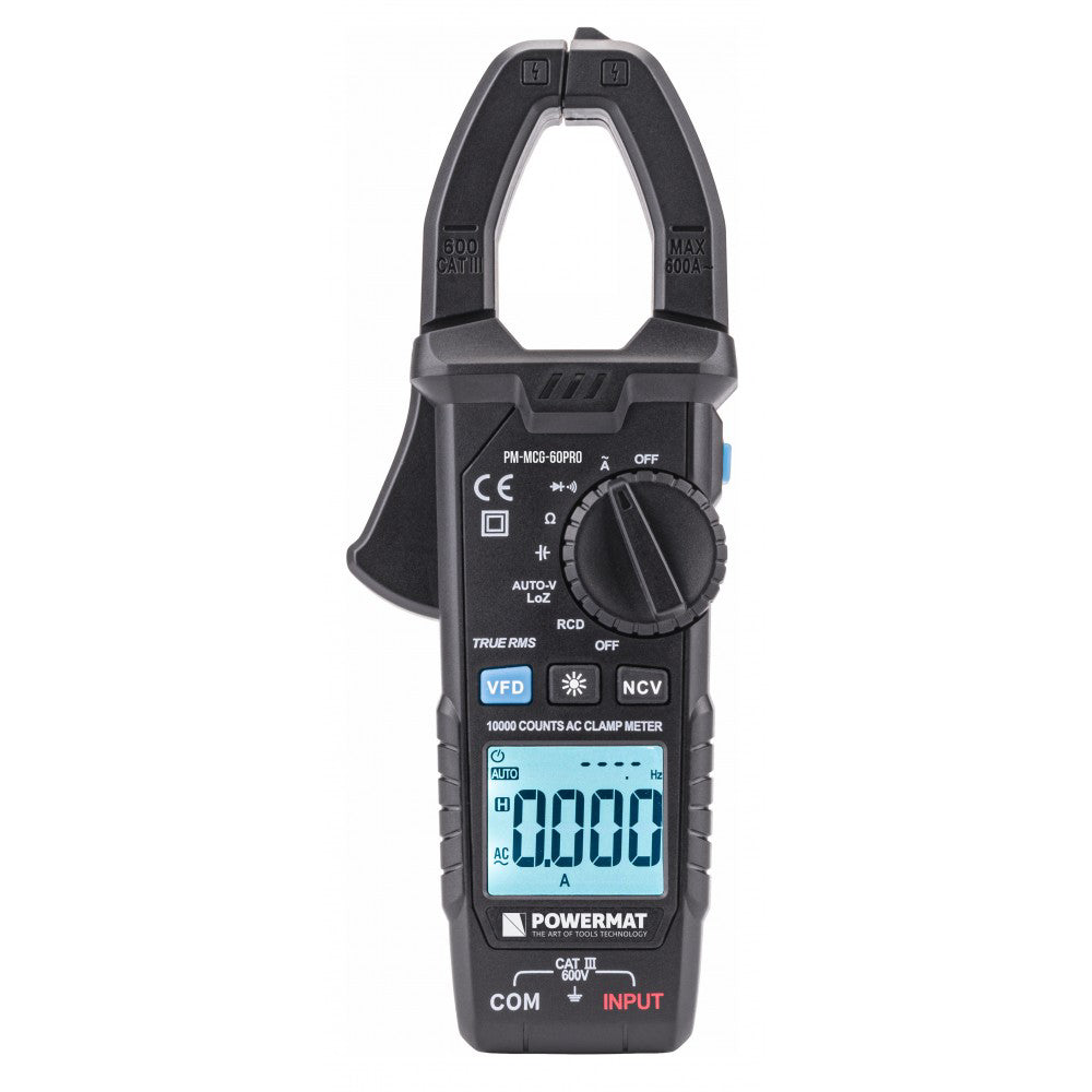 Multimetru cu clema PM-MCG-60PRO, Powermat PM1043