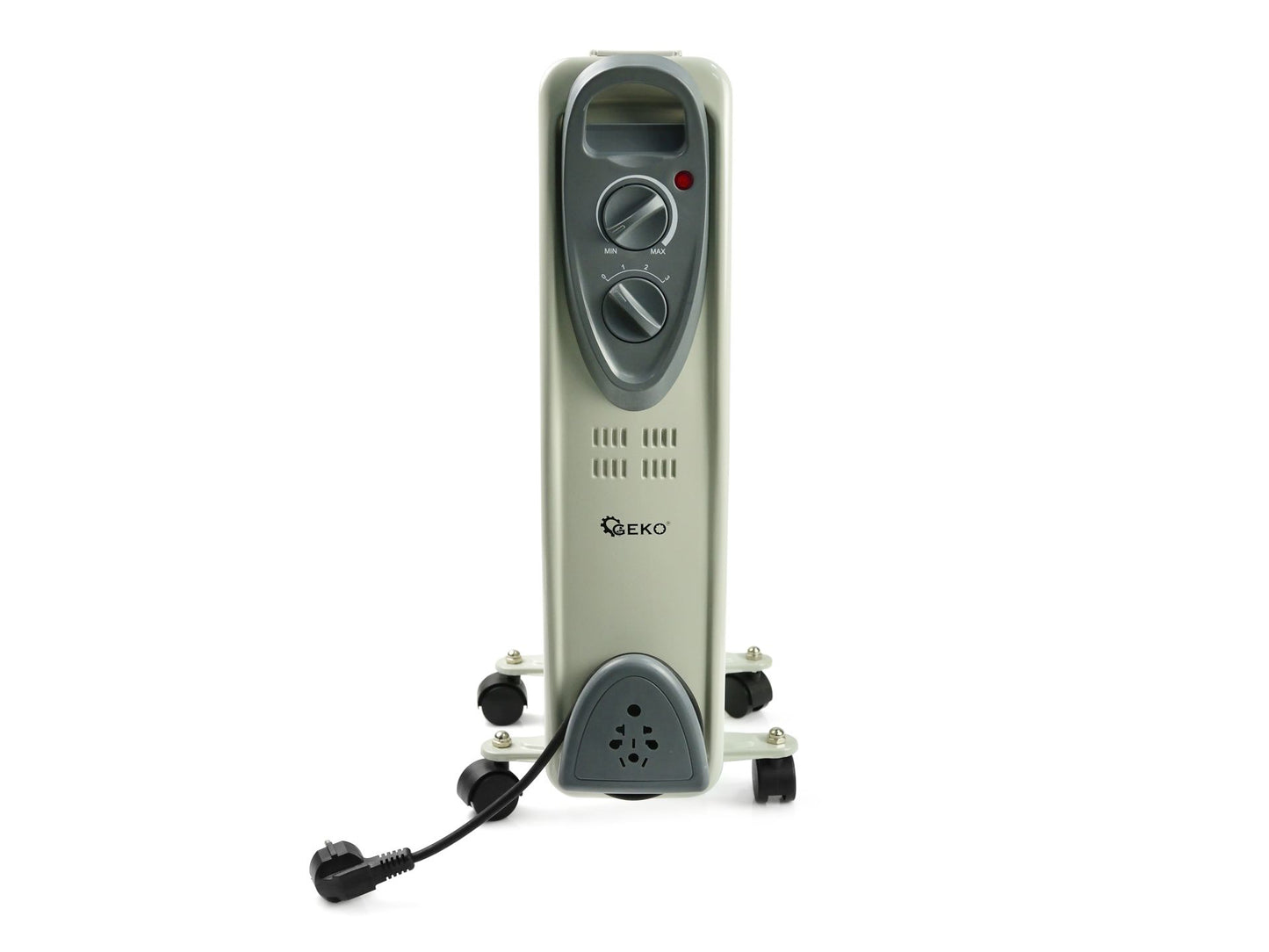 Calorifer electric cu ulei si termostat, 9 elementi 2000W B57, Geko G80553