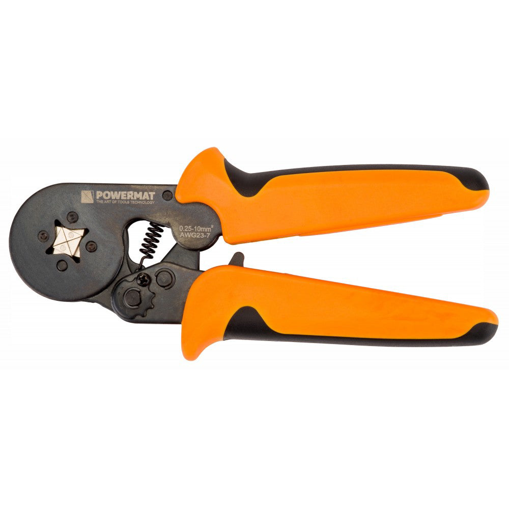 Cleste sertizare cabluri electrice 0,25-10 mm² , Powermat PM1051