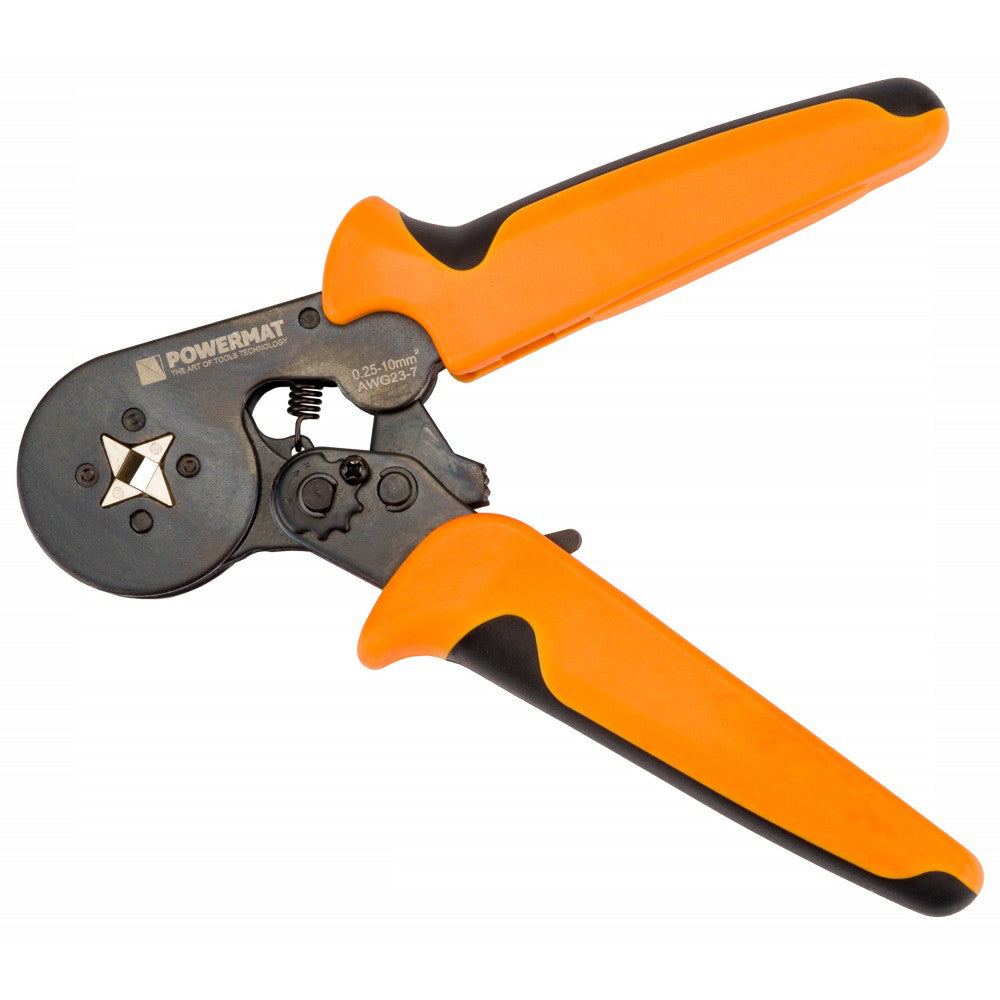 Cleste sertizare cabluri electrice 0,25-10 mm² , Powermat PM1051