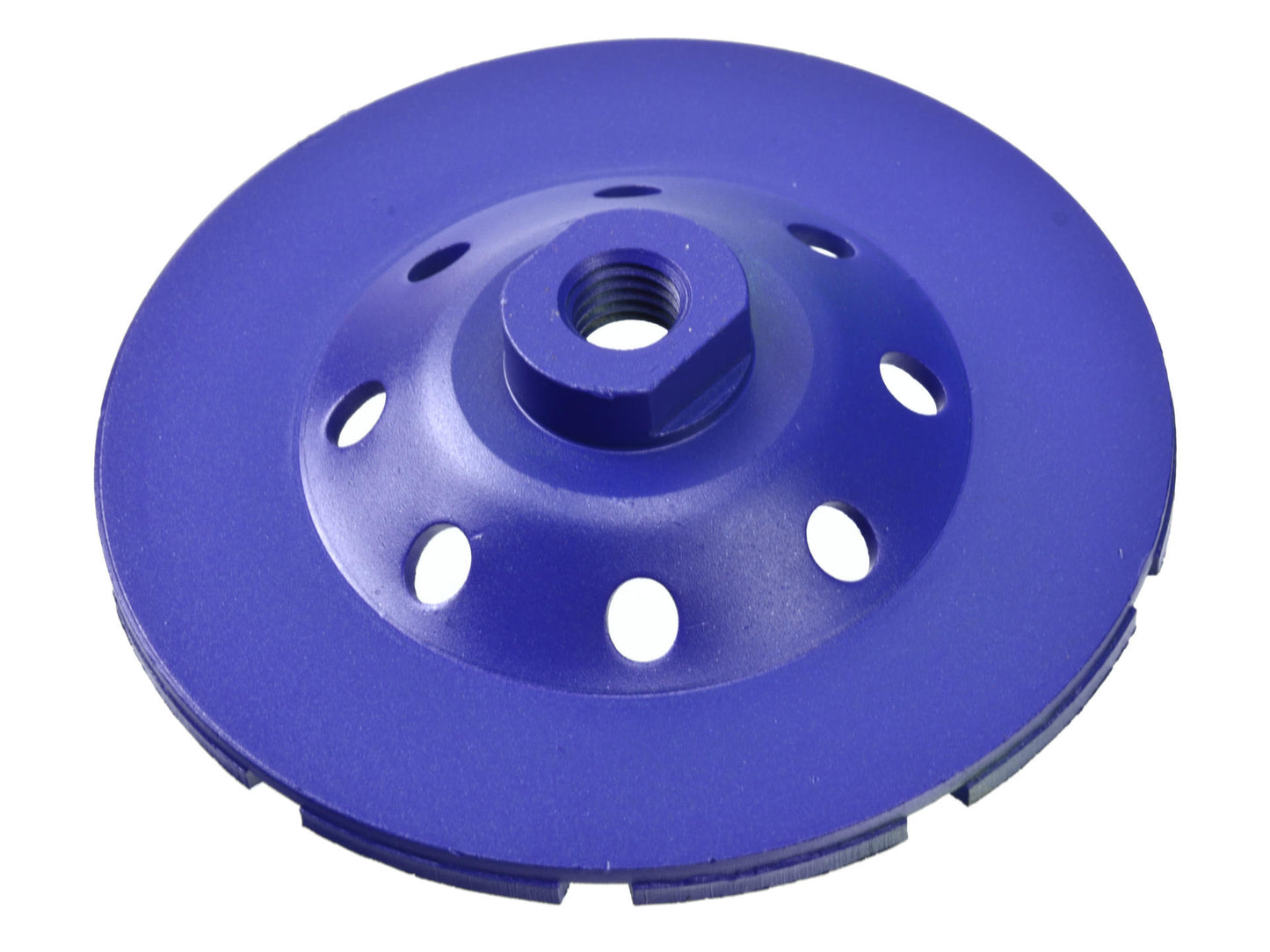 Disc diamantat dublu segmentat 125 mm pentru slefuit beton,marmura,granit,piatra,zidarie,tigla taiere uscata, Geko, G00376