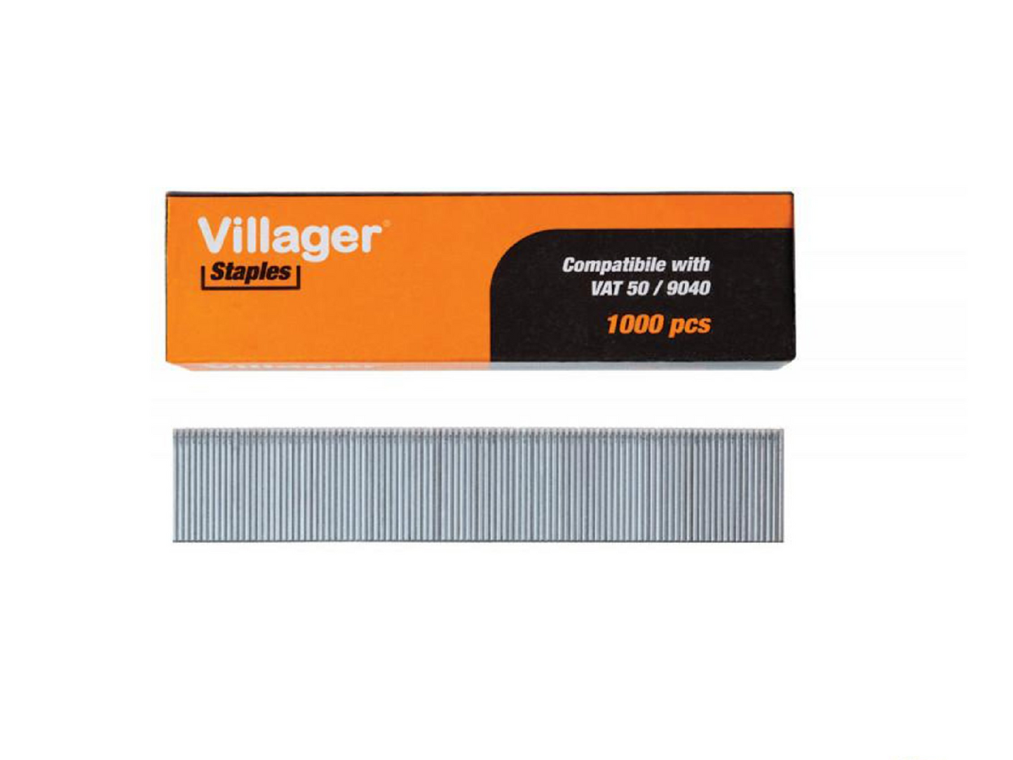 Set 1000 capse pentru capsator pneumatic 32 mm, Villager VL019089