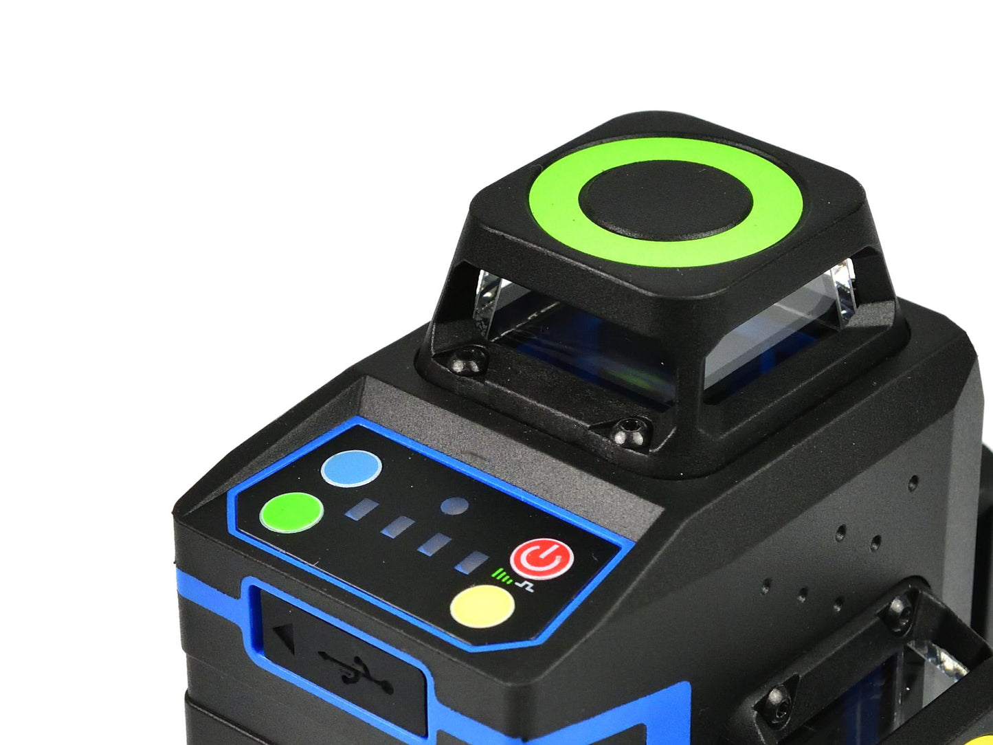 Nivela laser cu autonivelare 3D 360 12x lini verzi, Geko G03308