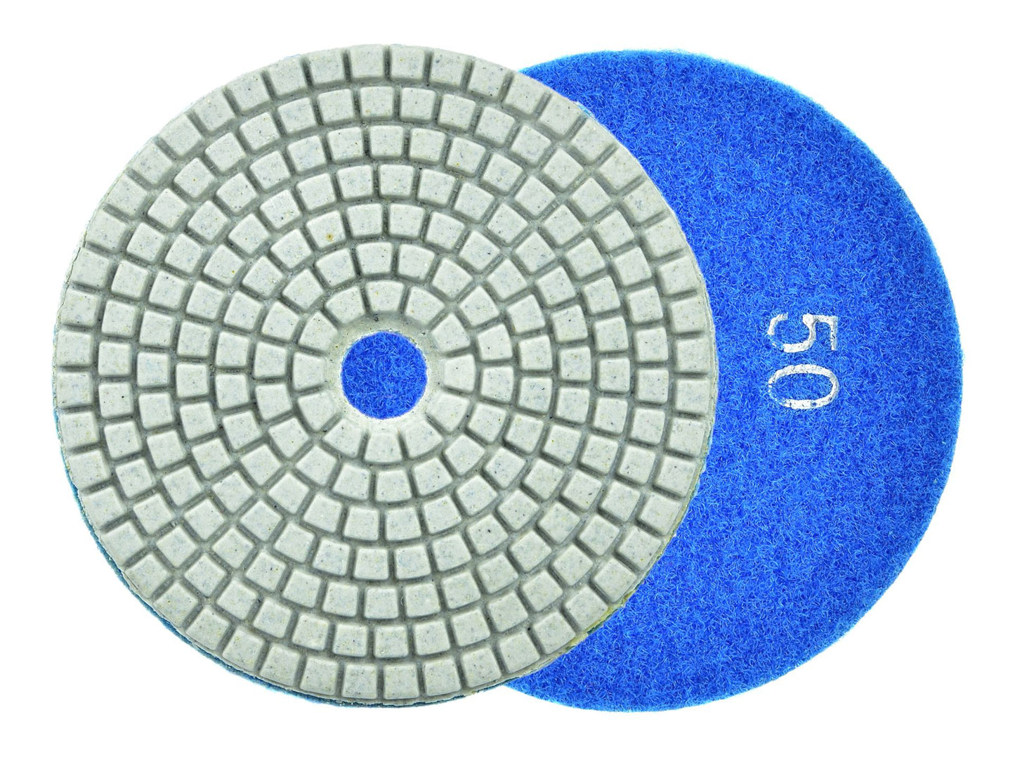 Disc diamantat pentru slefuirea umeda a gresiei, granulatie 50, 100 mm, Geko G78910