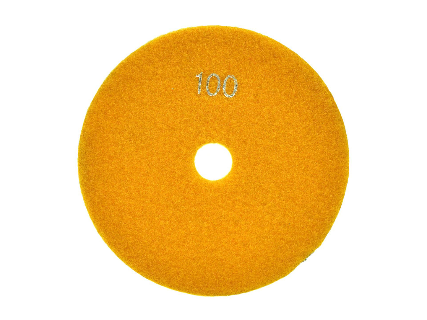 Disc diamantat pentru slefuirea umeda a portelanului, 125 mm, granulatie 100, Geko G78918