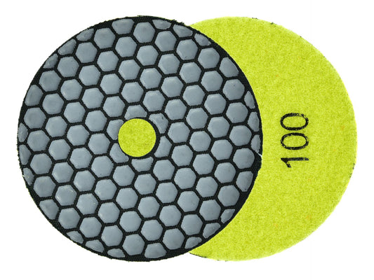 Disc pentru slefuirea uscata a gresiei, 100 mm, granulatie 100, Geko G78931