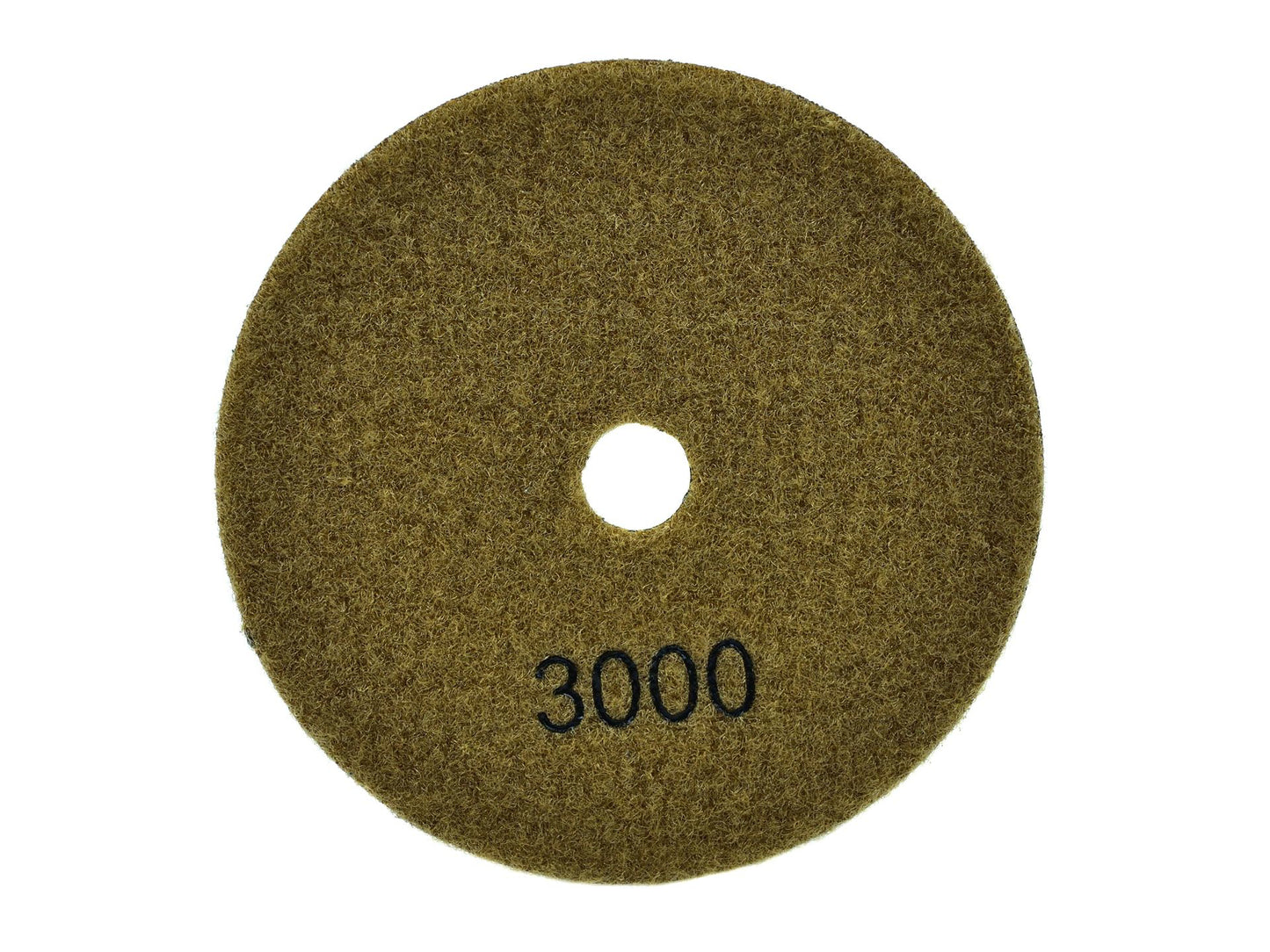 Disc pentru slefuirea uscata a gresiei portelanate, 125 mm, granulatie 3000, Geko G78943
