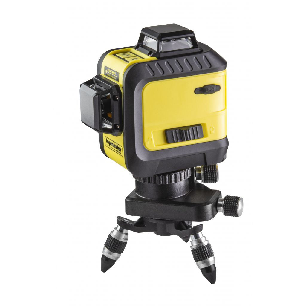 Nivela laser 3D 360°, raza verde, 3 linii, autonivelare, Topmaster 279906