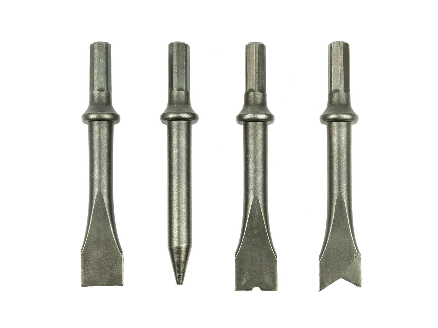 Set ciocan pneumatic cu 4 dalti, Geko G03147