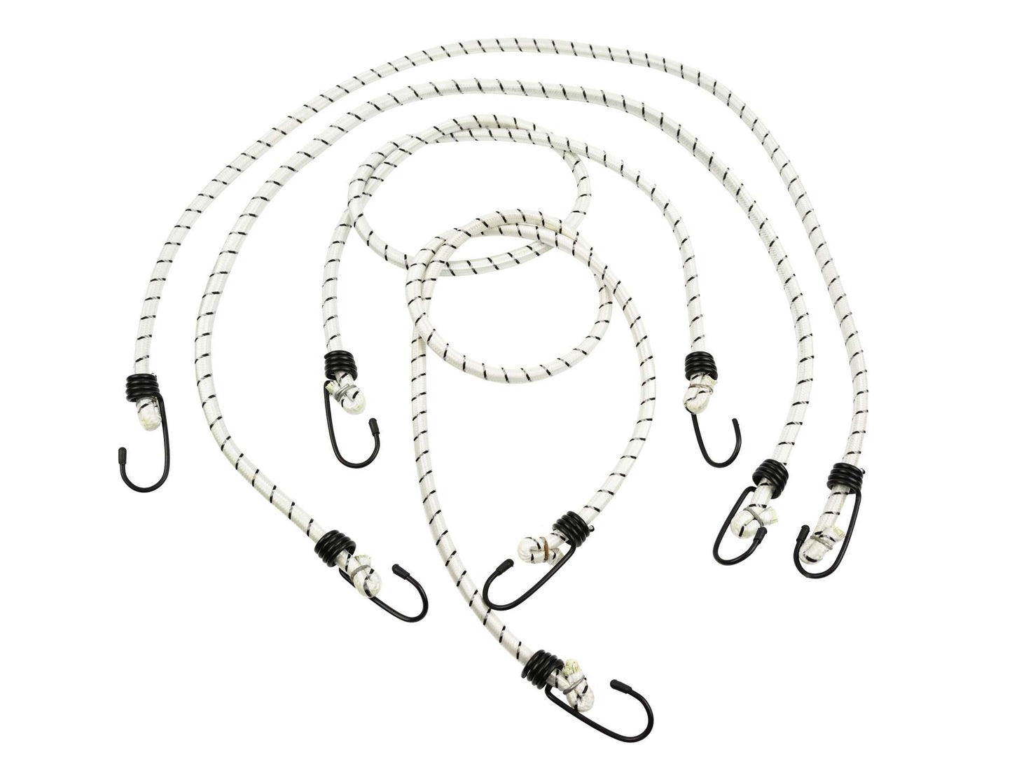 Set 4 coarde pentru fixarea bagajelor, 10 mm x 100 cm, Geko G02395