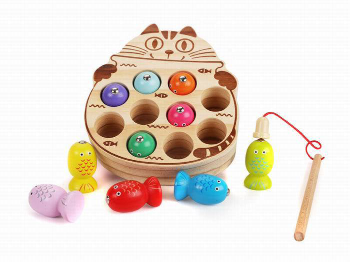 Set jucarie interactiva pisicuta cu pestisori, Malplay 109663