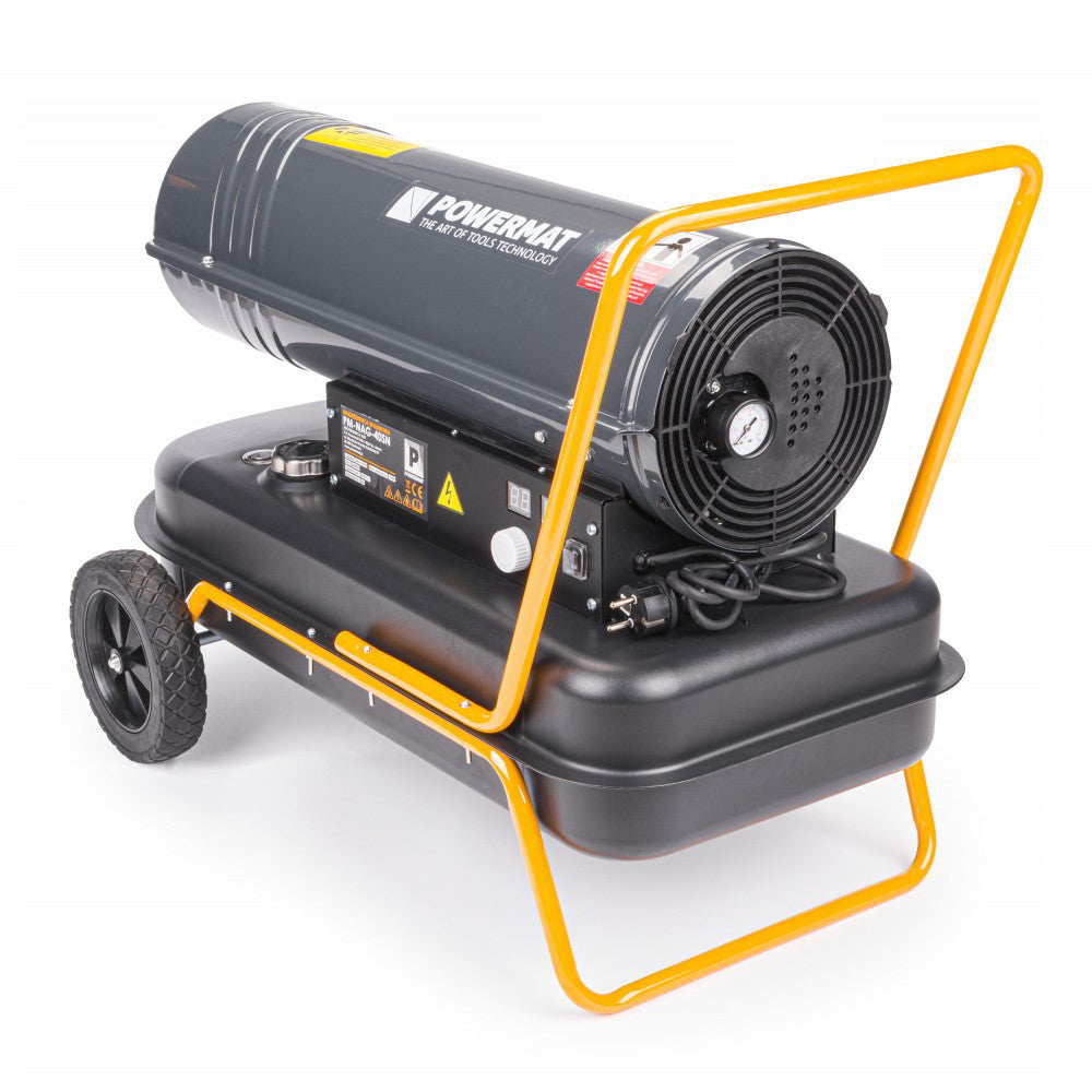 Incalzitor industrial pe motorina PM-NAG-40SN 40 kW, display LCD, Powermat PM1015