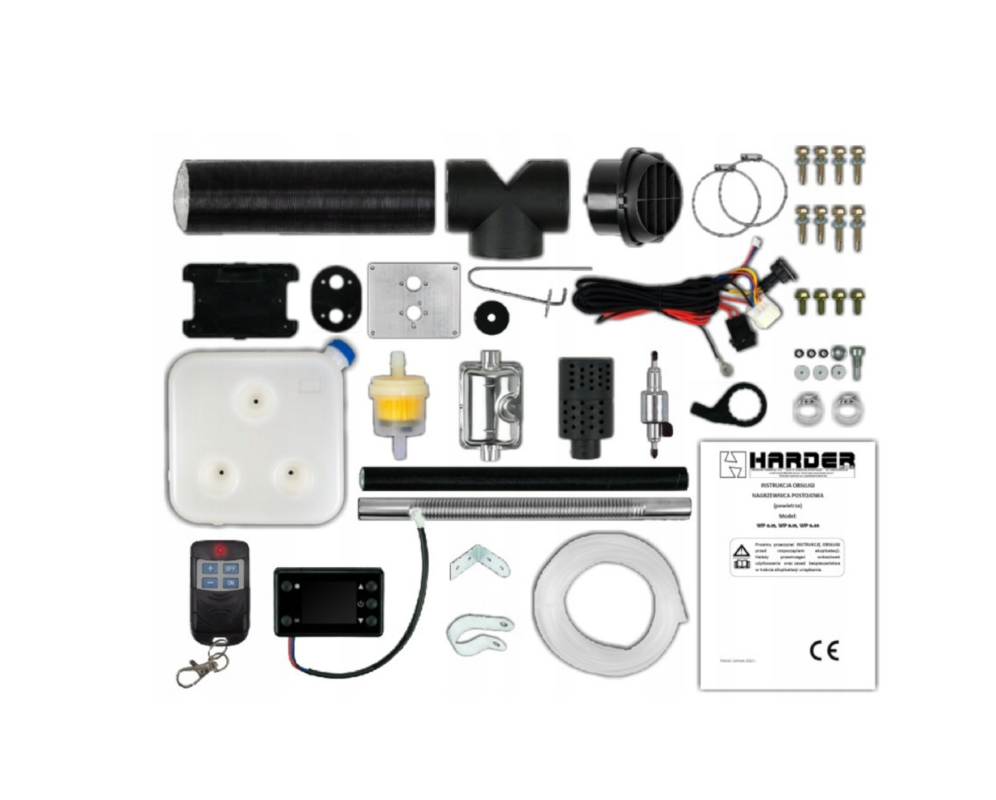 Aeroterma electrica portabila Wertberg WB6 .18, 12 V, 8 kW, Harder HD0033