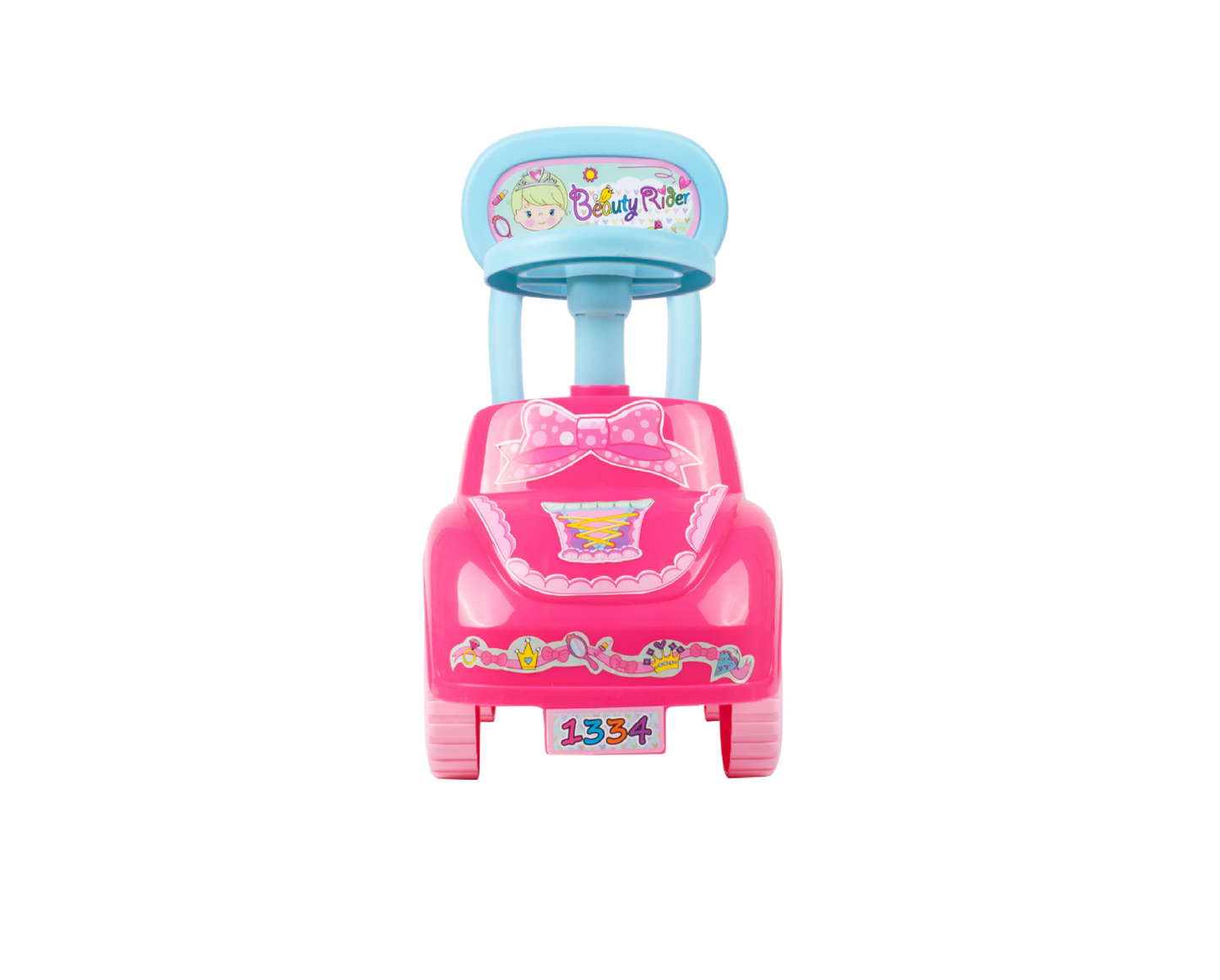 Masinuta fara pedale, roz, MalPlay 108191