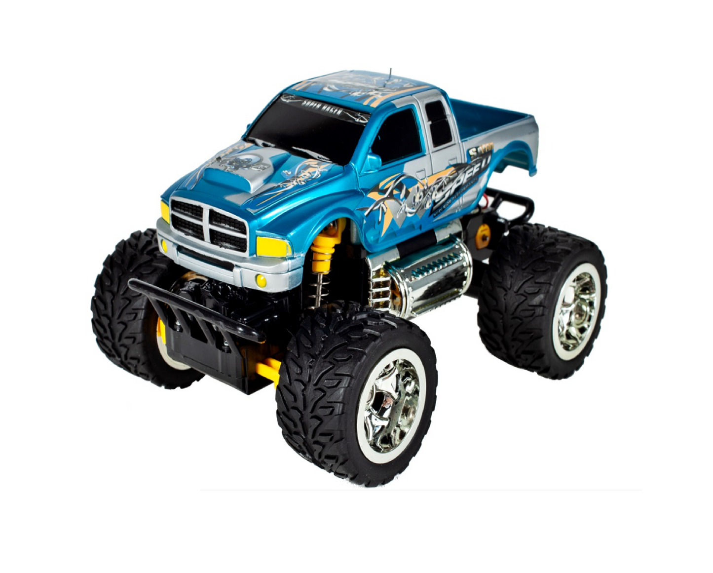 Masina de teren cu telecomanda X-Savage, 27 cm, MalPlay 102373