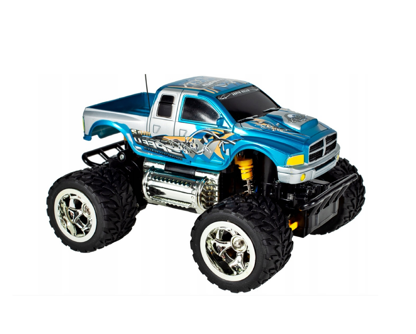 Masina de teren cu telecomanda X-Savage, 27 cm, MalPlay 102373