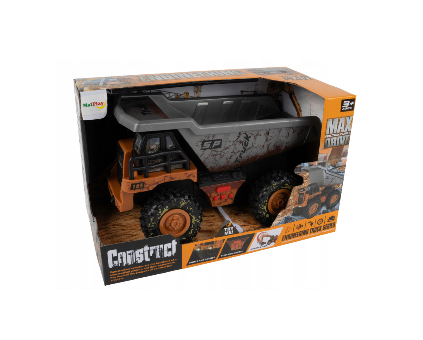 Basculanta cu sunete, 26 x 13,5 x 14,5 cm, MalPlay 109732