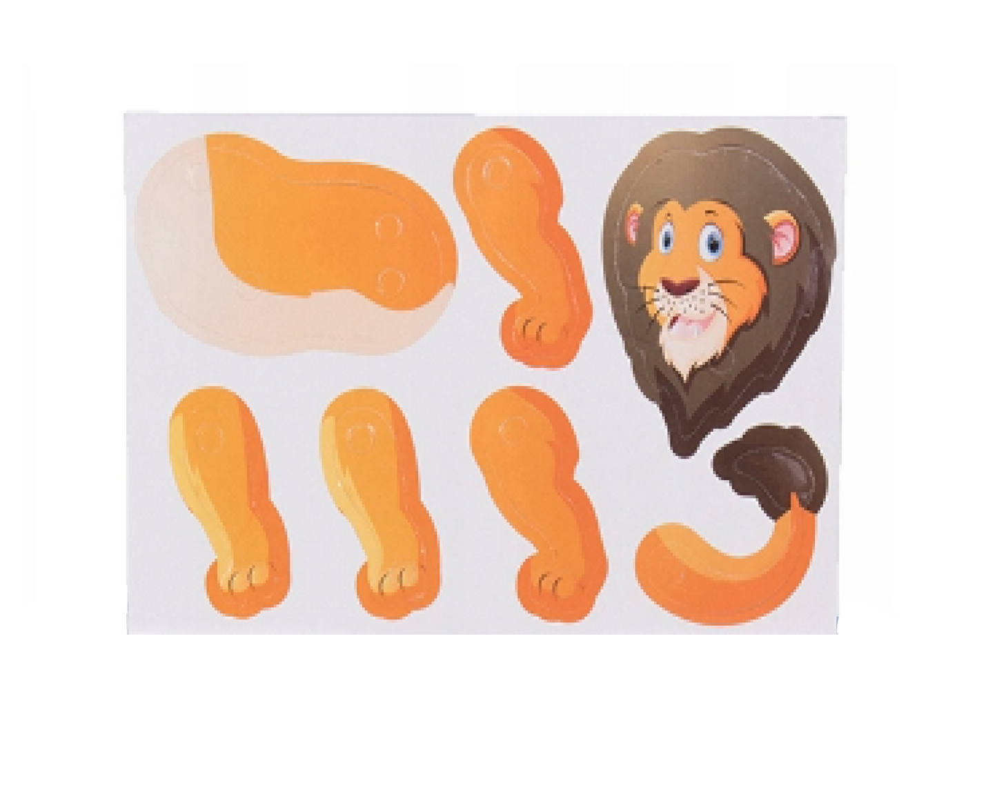 Set creativ constructie cu animale, surubelnita, suruburi, 209 elemente, MalPlay 108536