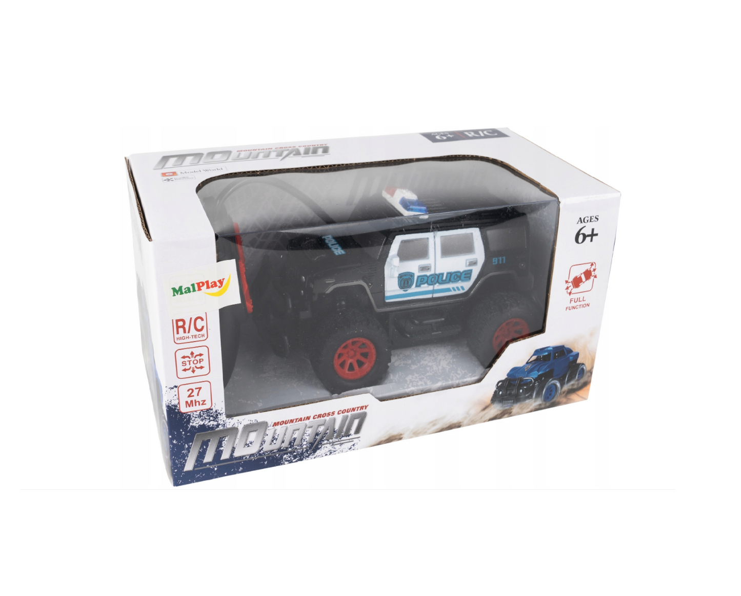 Masina de politie cu telecomanda, 1:22, MalPlay 109812