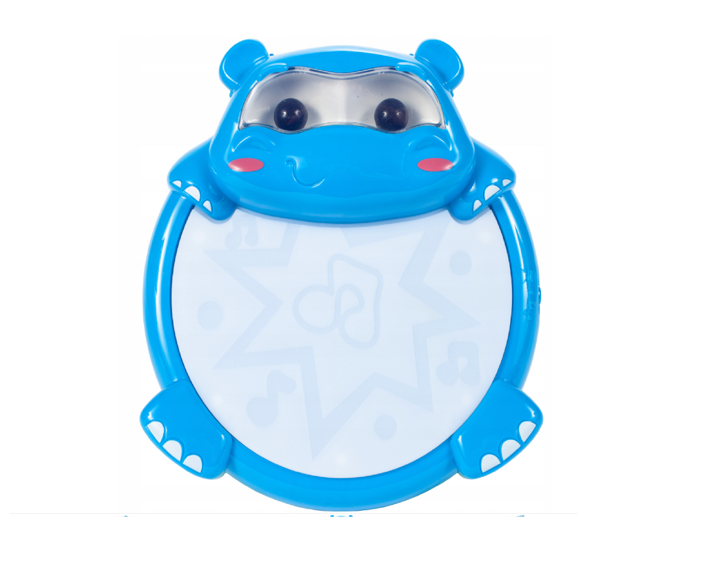 Toba interactiva bebelusi tip hipopotam, 17 x 19 x 10 cm, MalPlay 108136