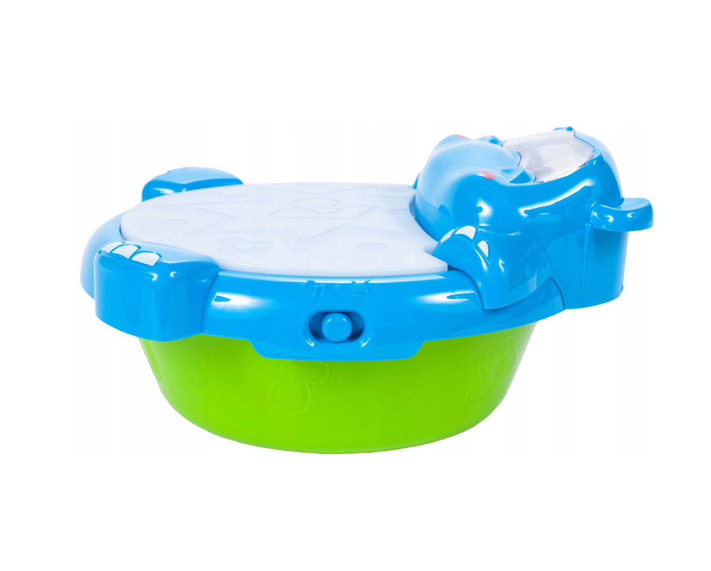 Toba interactiva bebelusi tip hipopotam, 17 x 19 x 10 cm, MalPlay 108136