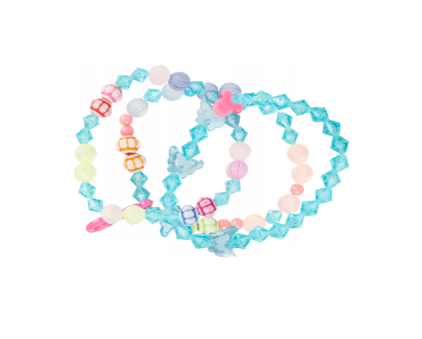 Set confectionare bratari si coliere, 12 elemente, MalPlay 109666