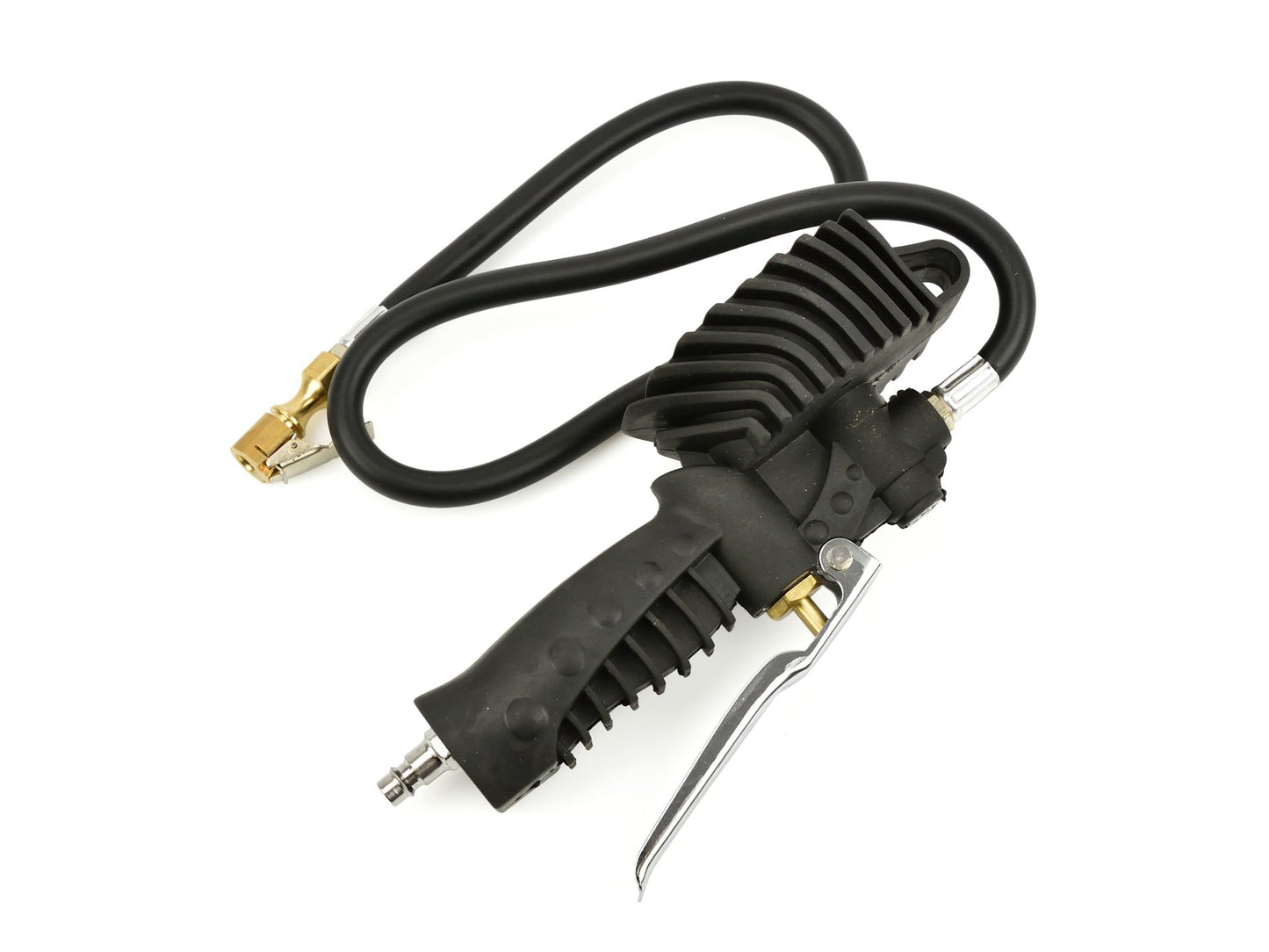 Pistol de umflat cu manometru, 0-12 bar, Tvardy T00240