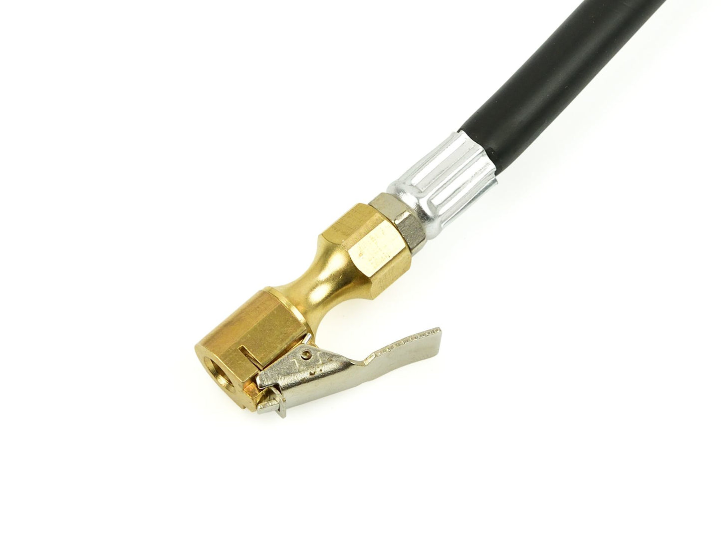 Pistol de umflat cu manometru, 0-12 bar, Tvardy T00240