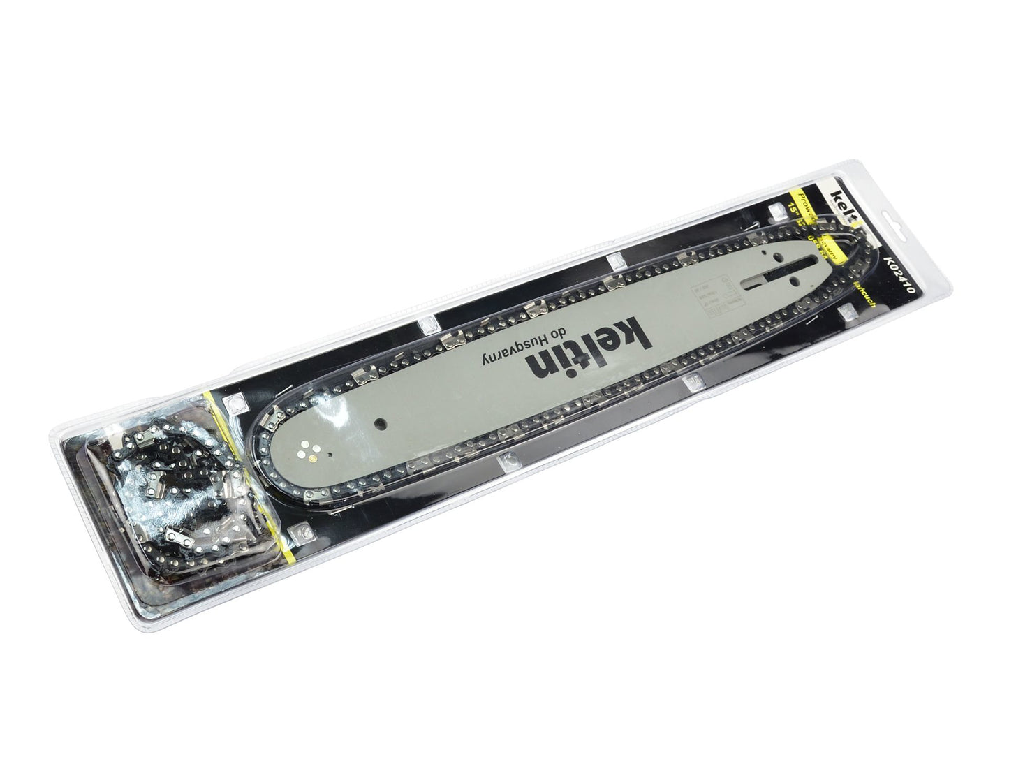 Set lama de ghidaj si 2 lanturi pentru drujba Husquarna, 15", 64 T, Keltin K02410