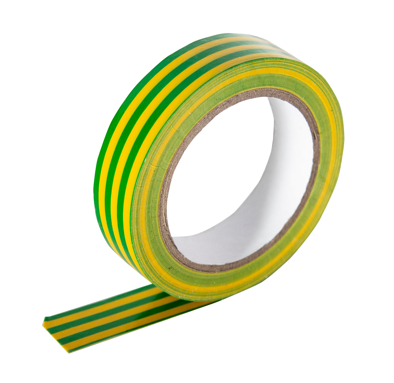 Banda izolatoare PVC, galben / verde, 18 mm x 20 m, Makalon 721107