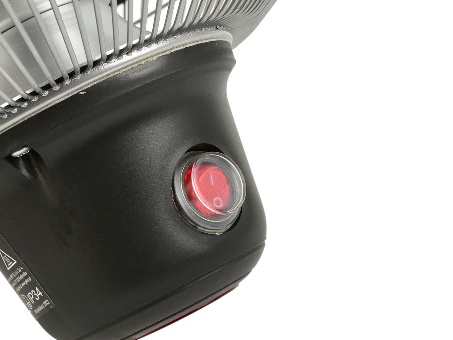 Lampa de incalzire infrarosu cu telecomanda, 1500 W, Geko G80580