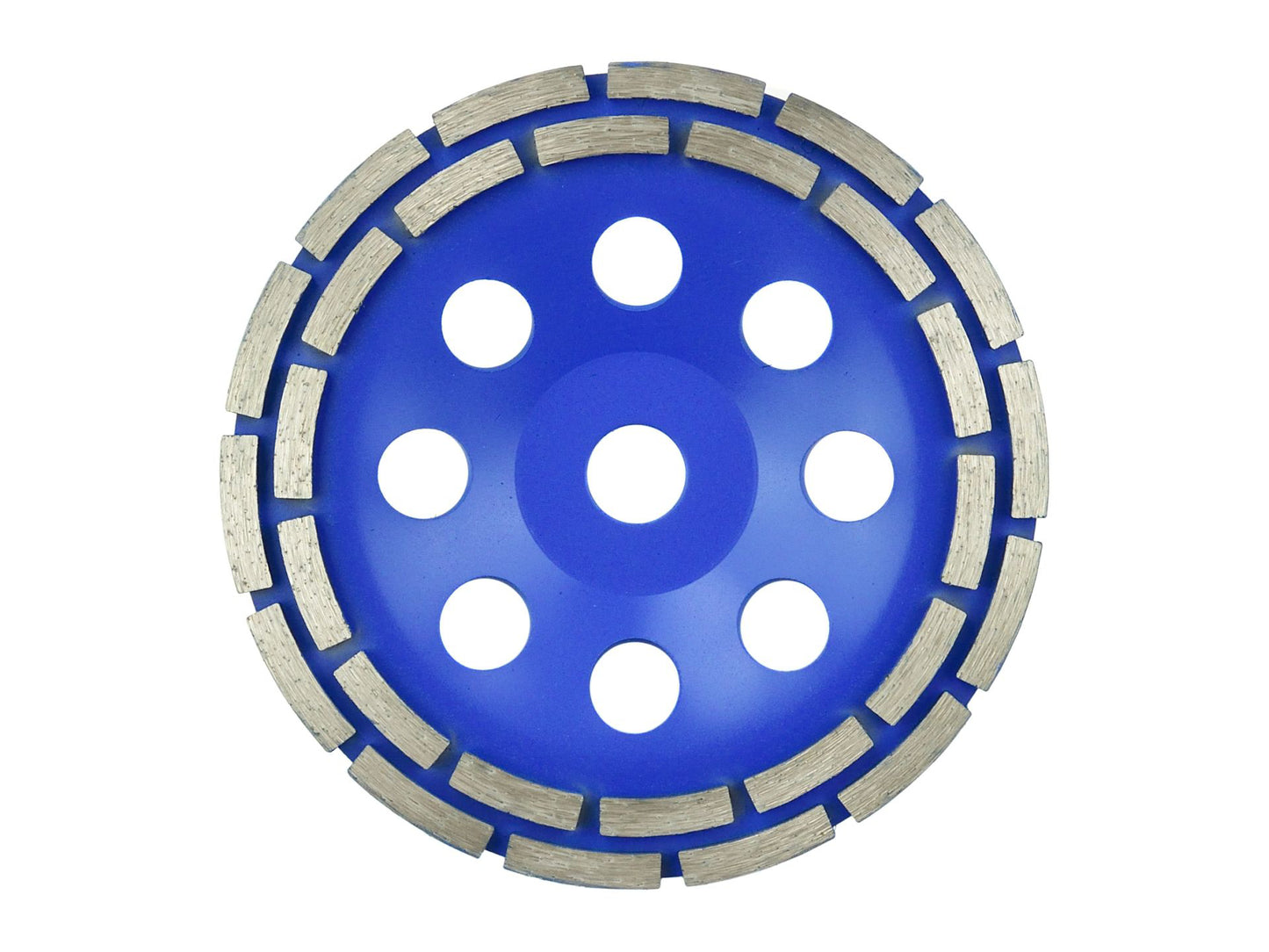 Disc diamantat dublu segmentat pentru slefuire, 180 mm, Geko G00370