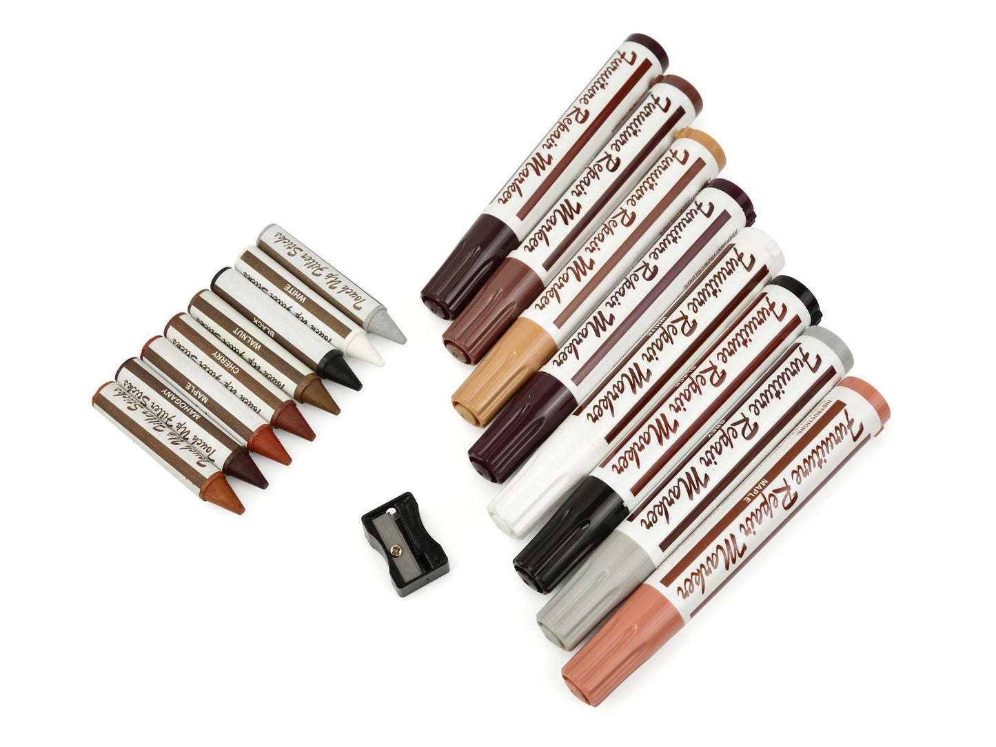 Kit reparatie lemn, 17 elemente, Geko G30147