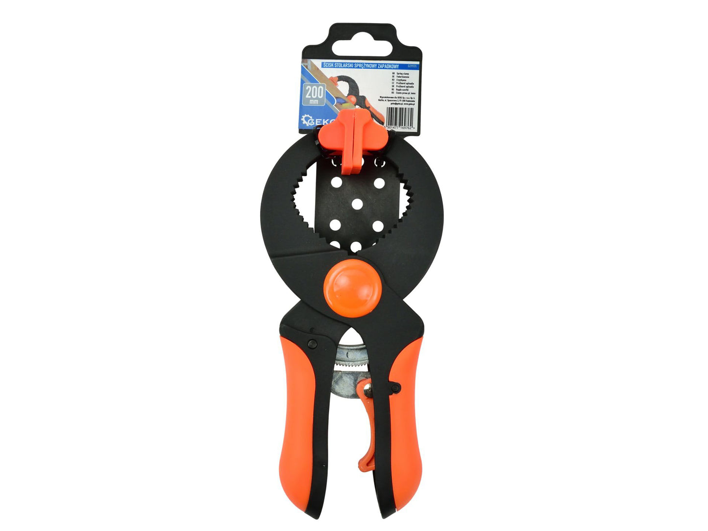 Clema de fixare cu arc, 200 mm, Geko G29935