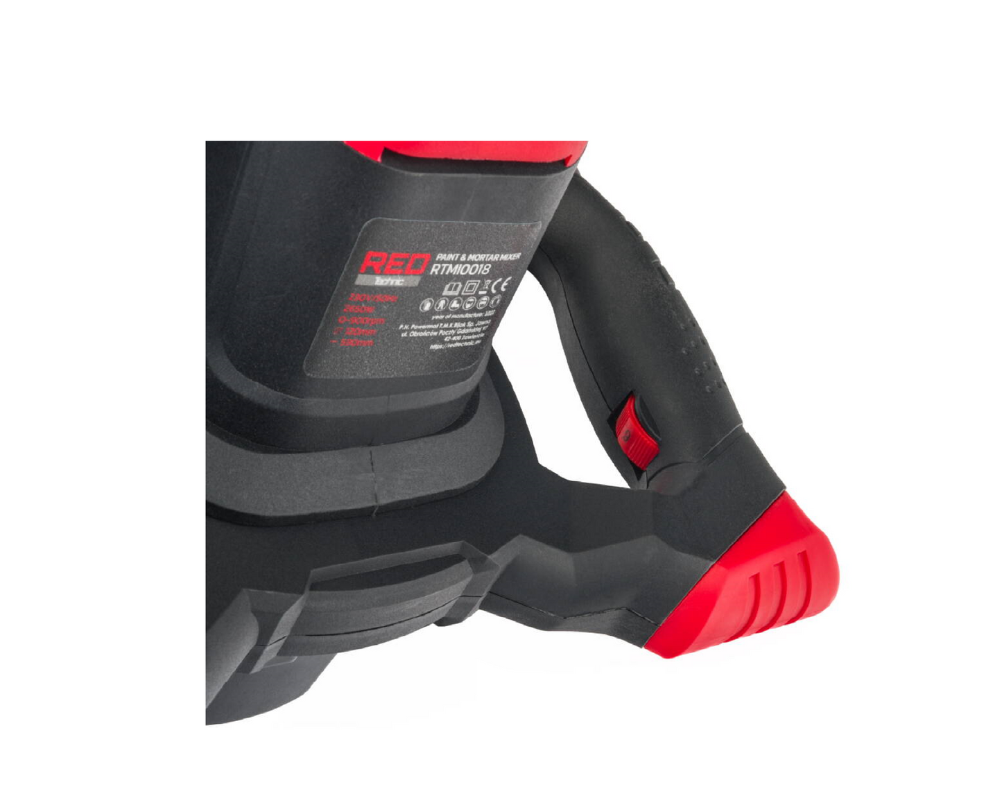 Amestecator vopsea / mortar, 2650 W, Red Technic RTMI0018