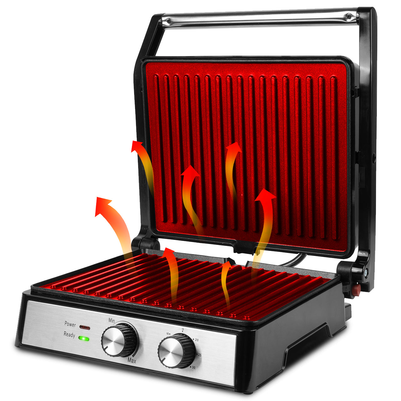 Grill electric SM4500W, 2500 W, MalTec 109856