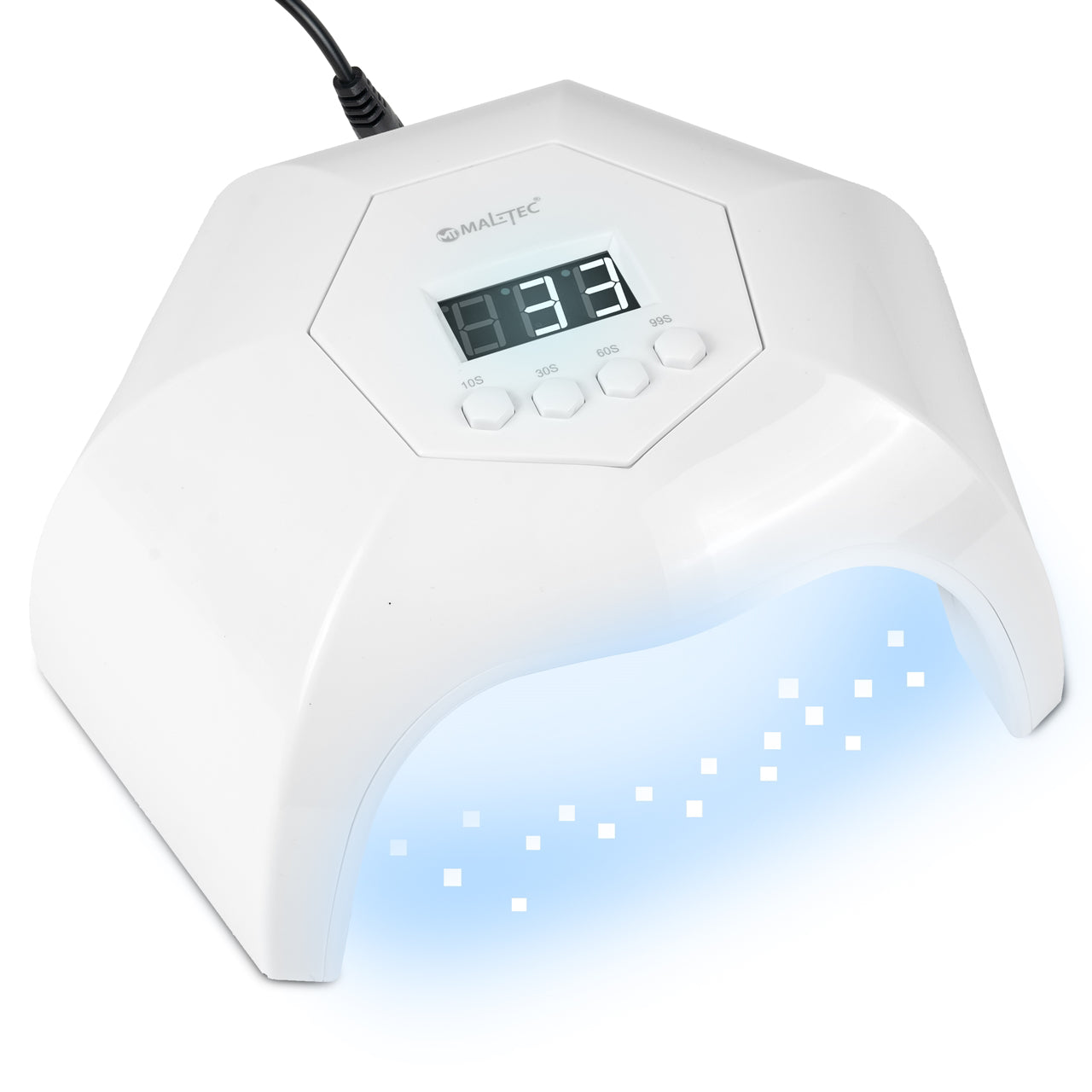 Lampa UV pentru manichiura NL-3, afisaj LED, 168 W, MalTec 110093