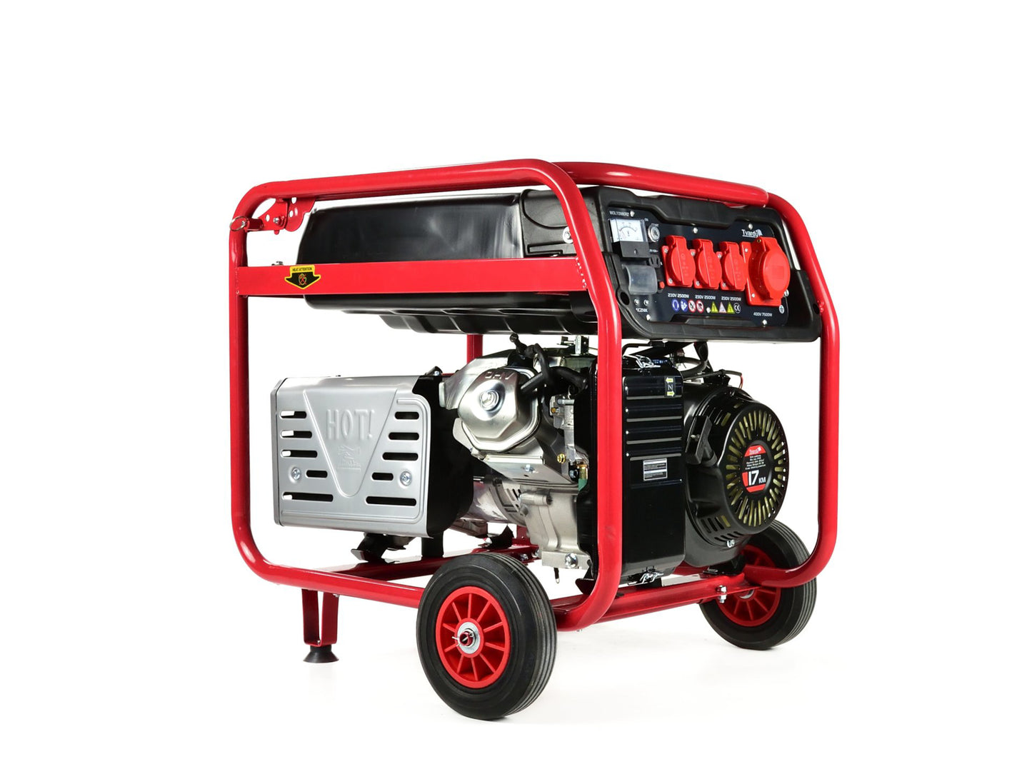 Generator de curent pe benzina, pornire electrica, 8.5 kW, Tvardy T05004