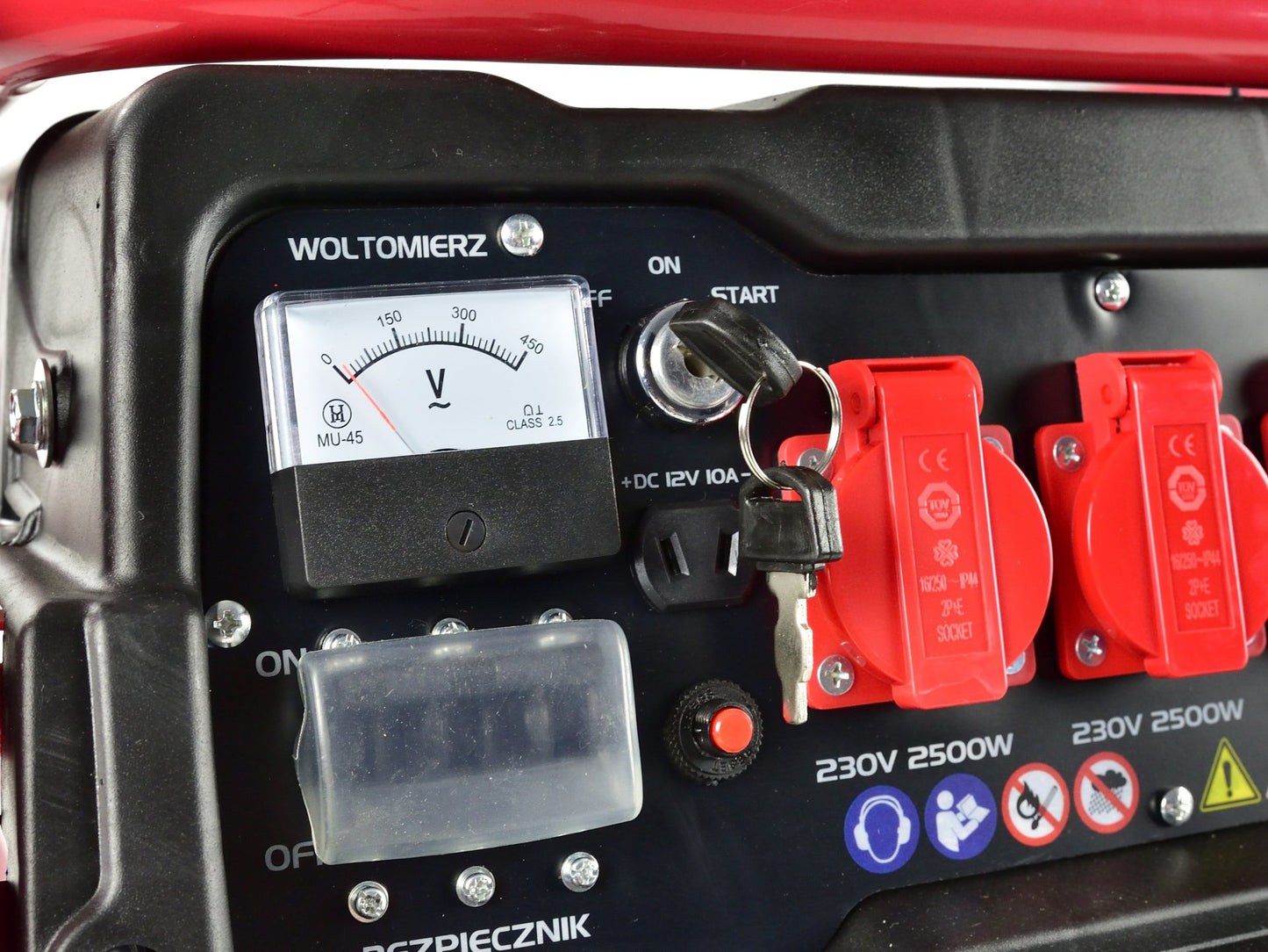 Generator de curent pe benzina, pornire electrica, 8.5 kW, Tvardy T05004