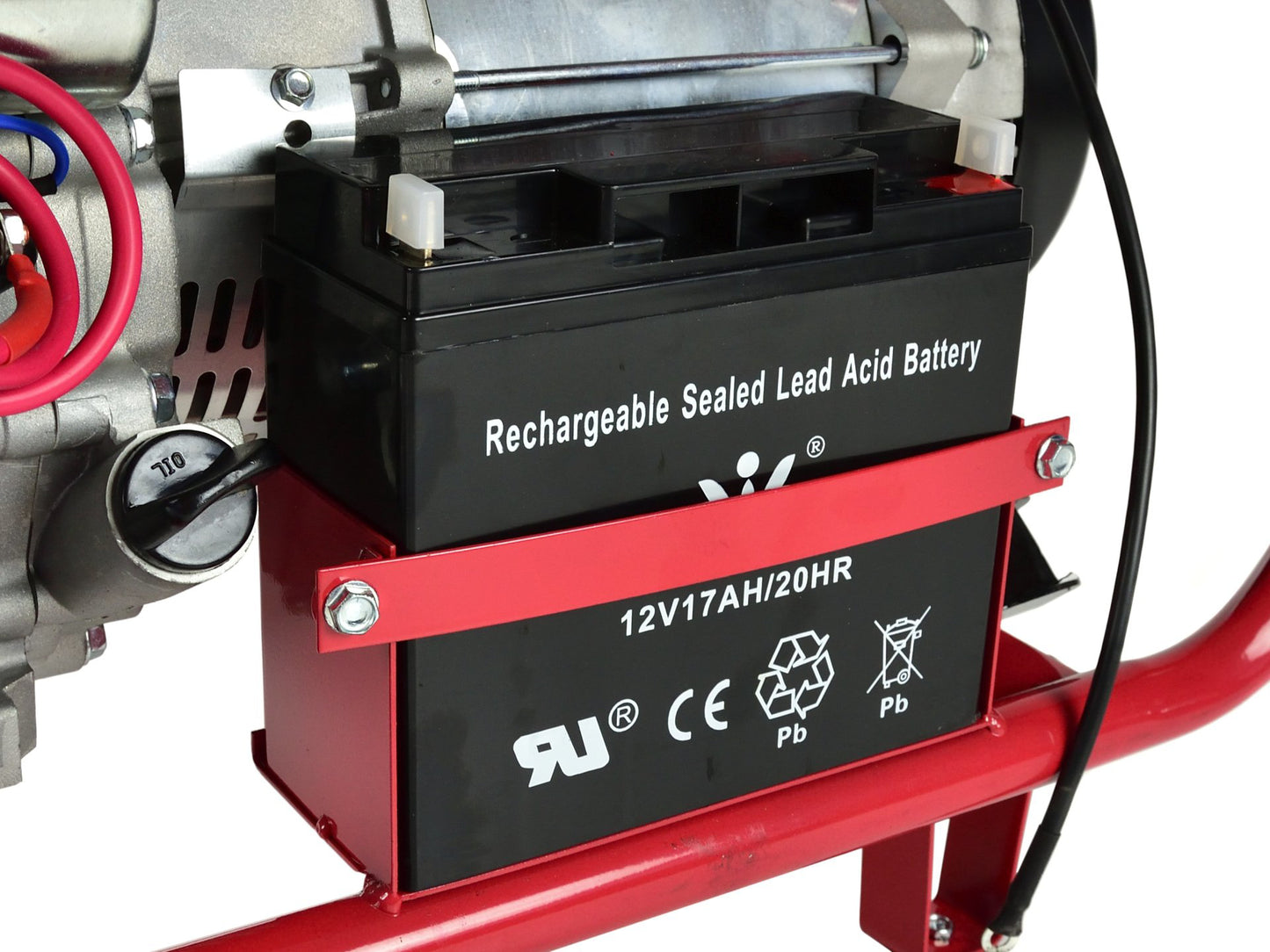 Generator de curent pe benzina, pornire electrica, 8.5 kW, Tvardy T05004