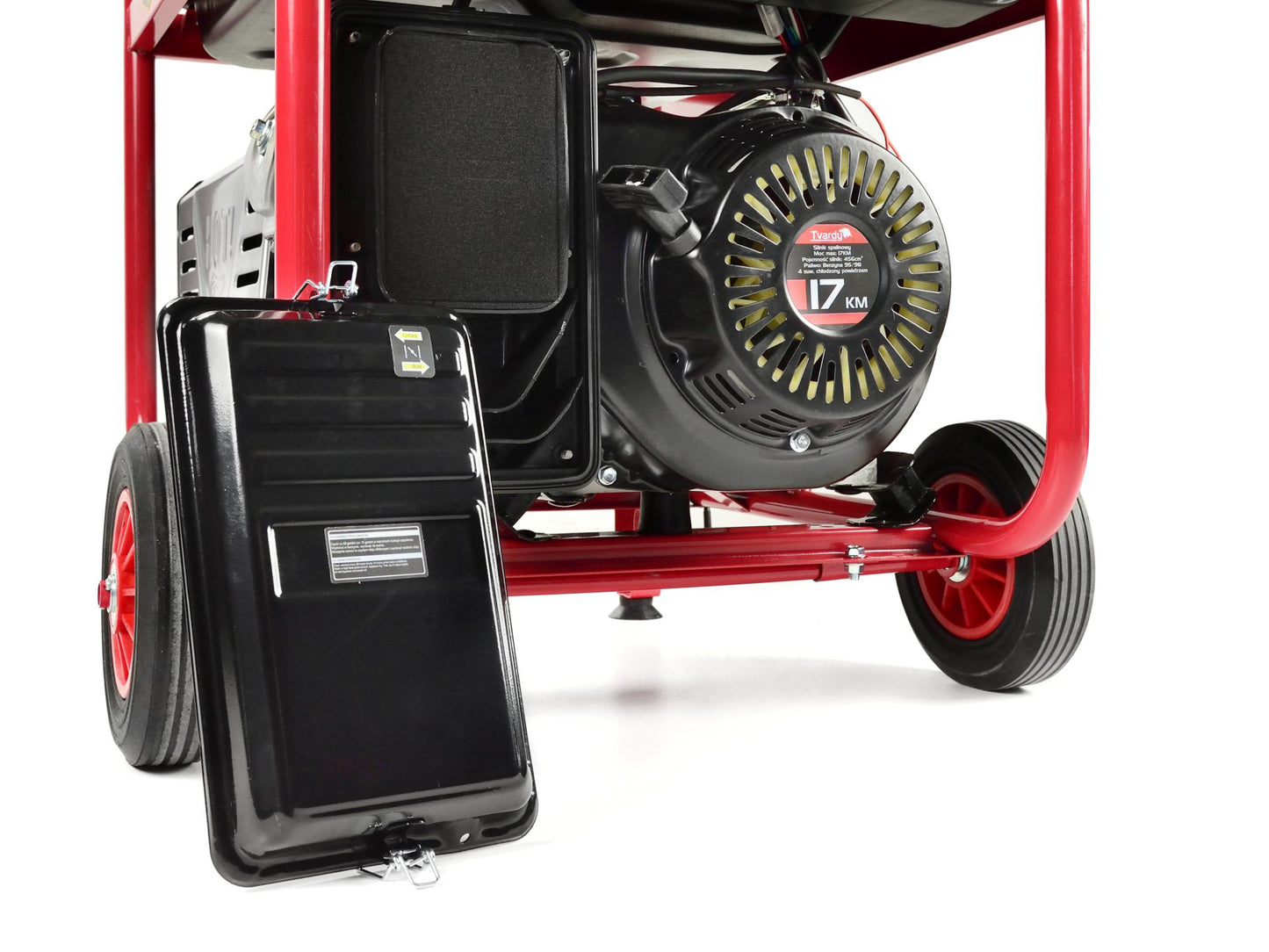 Generator de curent pe benzina, pornire electrica, 8.5 kW, Tvardy T05004