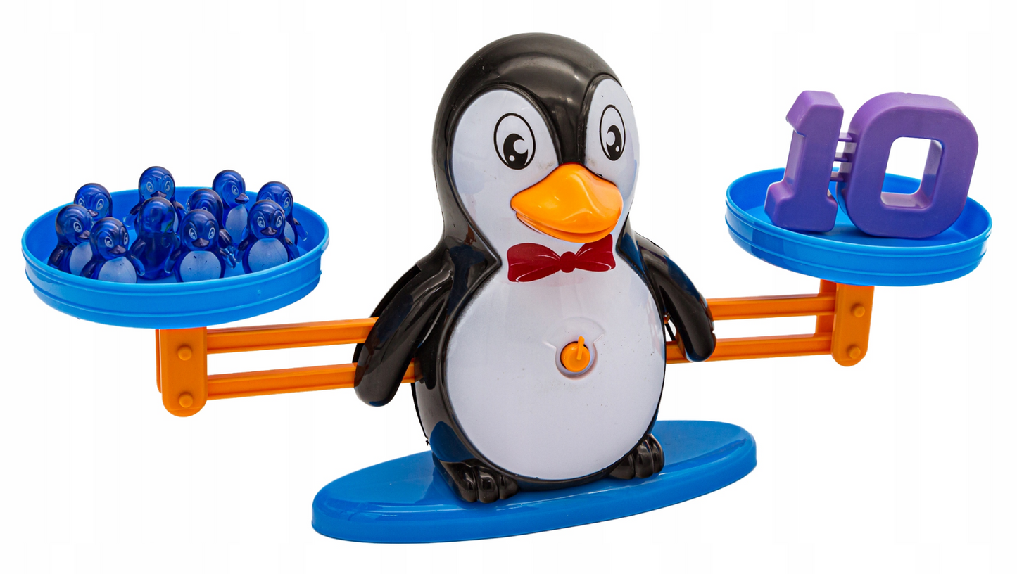 Joc educativ cu balanta "Numara pinguinii", MalPlay 109472