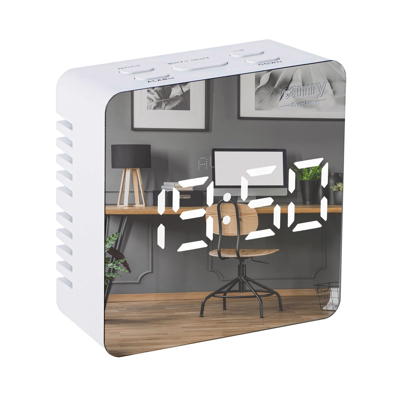 Ceas cu alarma si LED, temperatura camerei, Camry CR1150W